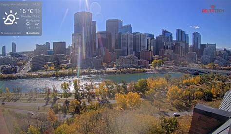 Webcam Calgary downtown, Calgary, Canada